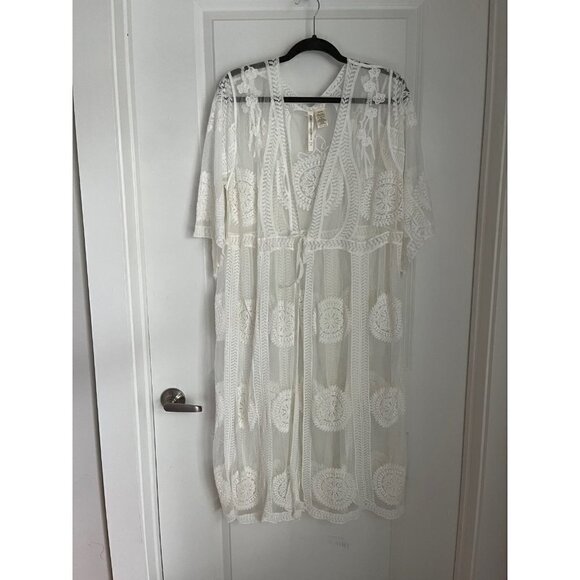 Forgotton Grace Tops - Lace Kimono